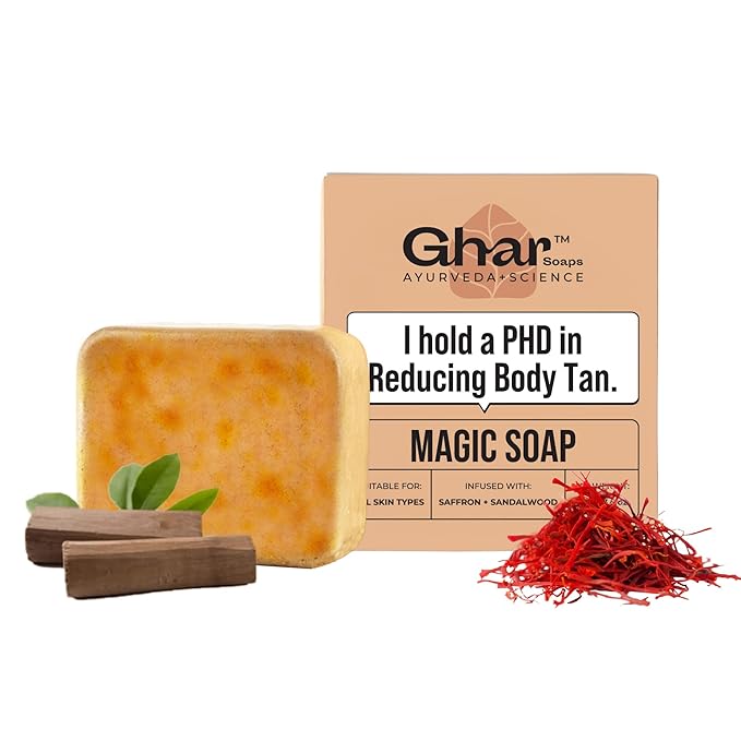 Magic Soap (Sandal Wood and Saffron Soap)
